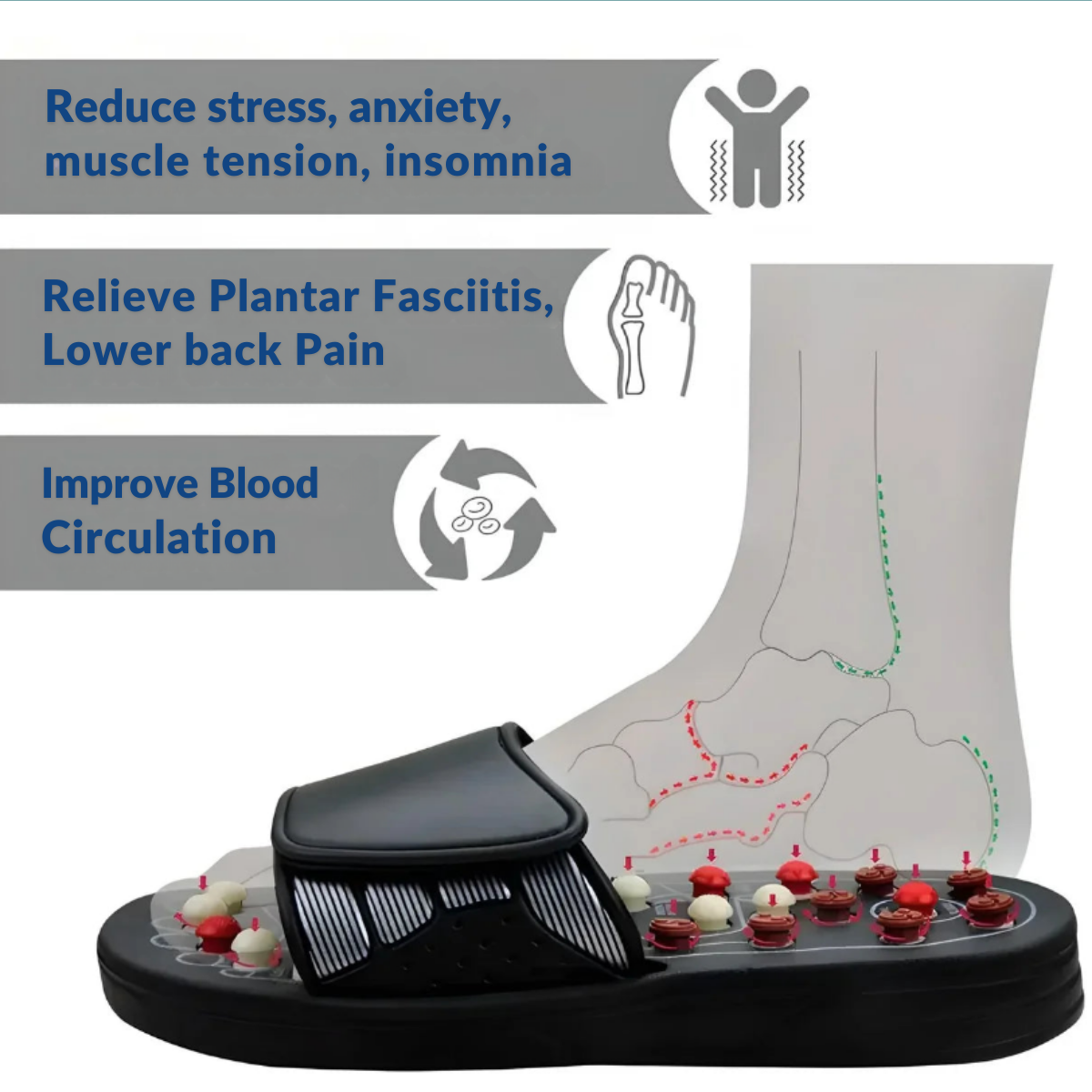 PEAKFUL RELIEF SANDALS