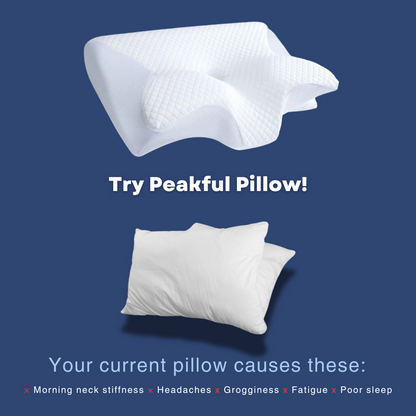 The Peakful Contour Pillow