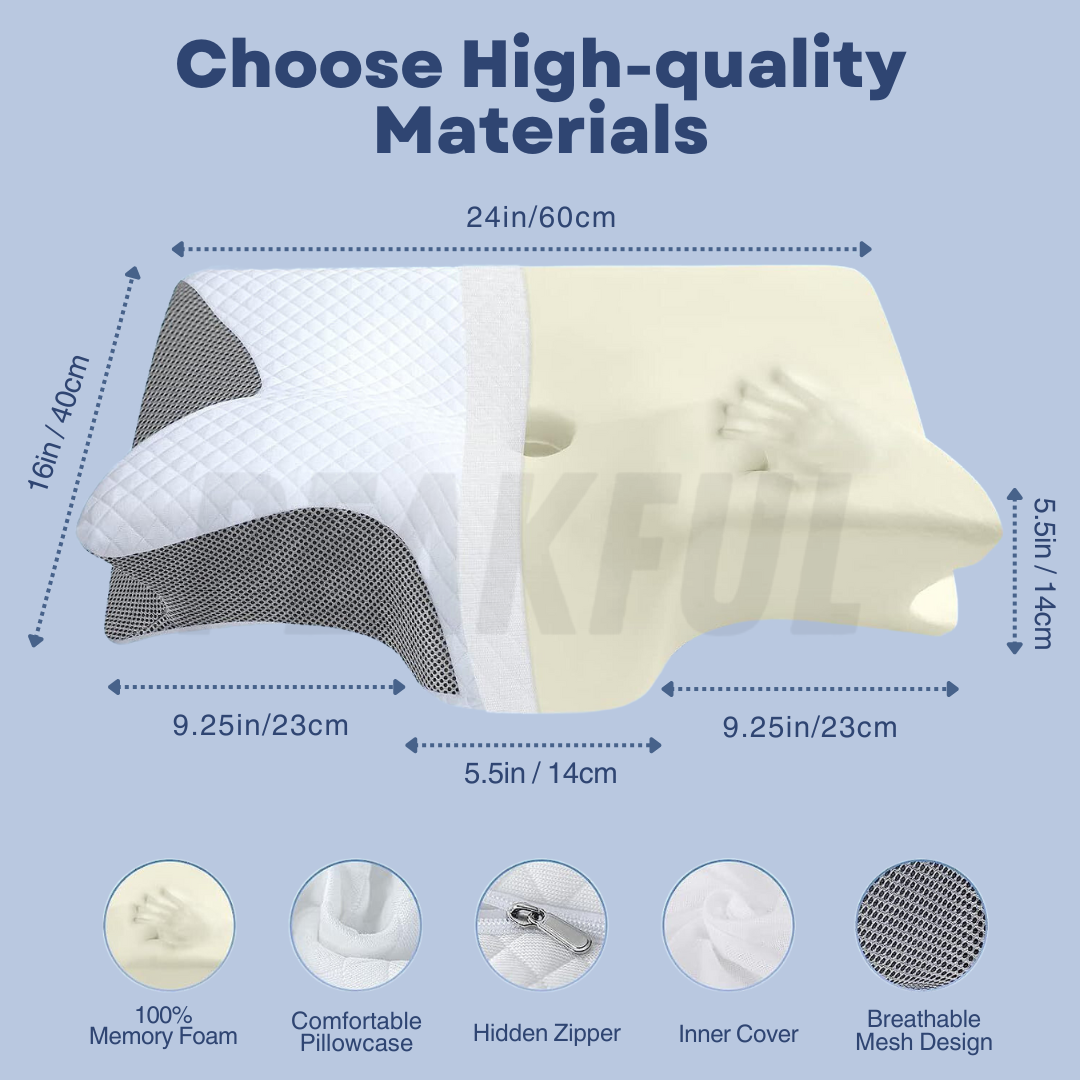 The Peakful Contour Pillow